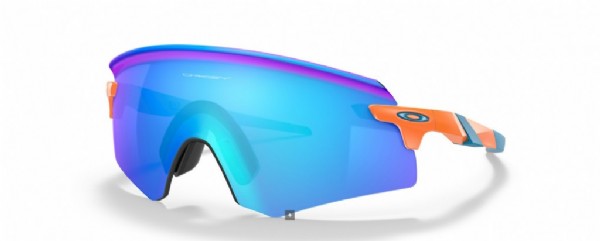 Oakley Custom Encoder Matte Neon Orange/ Prizm Sapphire