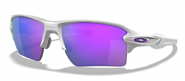 Oakley Custom Flak 2.0 XL Silver/ Prizm Violet