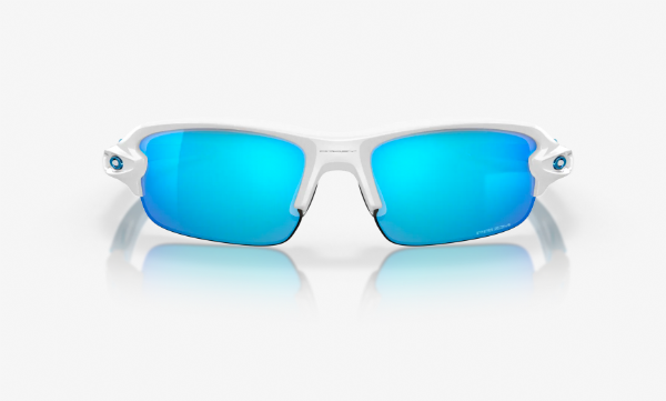 Oakley Flak XXS (extra extra small) Polished White/ Prizm Sapphire