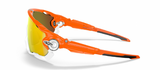 Oakley Custom Jawbreaker Neon Orange White/ Fire Iridium