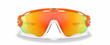 Oakley Custom Jawbreaker Neon Orange White/Fire Iridium