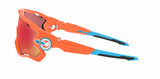 Oakley Custom Jawbreaker Neon Orange, Sky Blue/ Prizm Trail Torch