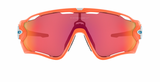 Oakley Custom Jawbreaker Neon Orange, Sky Blue/ Prizm Trail Torch