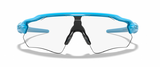 Oakley Custom Radar EV Path Himmelblau/Klar