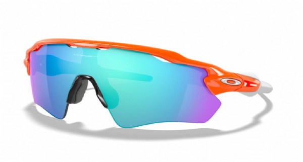 Oakley Custom Radar EV Path Neon Orange/Prizm Sapphire