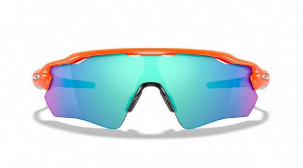 Oakley Custom Radar EV Path Neon Orange/Prizm Sapphire