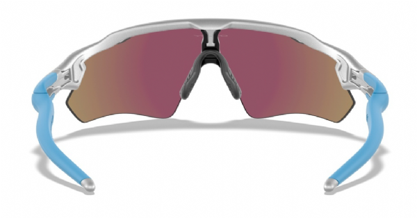 Oakley Custom Radar EV Path Silver/Prizm Sapphire