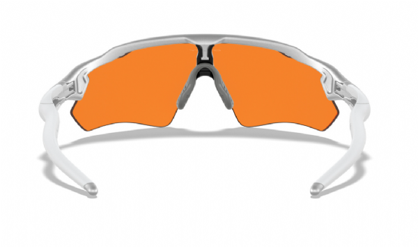 Oakley Custom Radar EV XS (extra klein) Silber/Prizm Trail