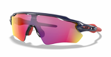 Oakley Custom Radar EV XS (extra klein) Marineblau/Prizm Road