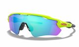 Oakley Custom Radar EV XS (extra klein) Retina Burn/Prizm Sapphire