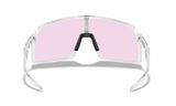 Oakley Custom Sutro Polished Clear-Sapphire Icon/ Prizm Low Light