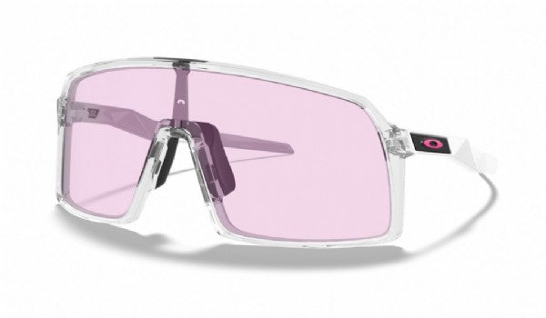 Oakley Custom Sutro Polished Clear-Polished White/ Prizm Low Light