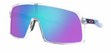 Oakley Custom Sutro Polished Clear/Prizm Sapphire