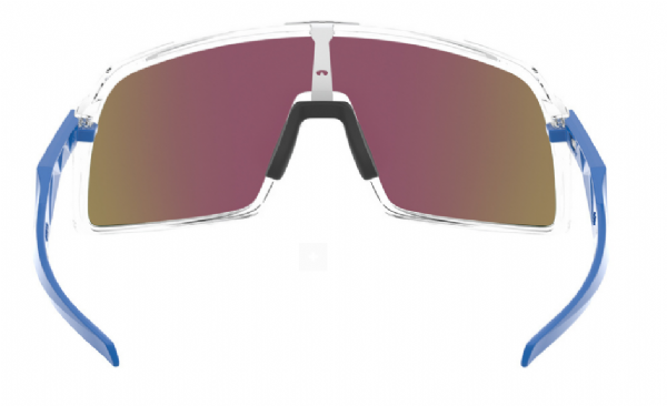 Oakley Custom Sutro Polished Clear/Prizm Sapphire