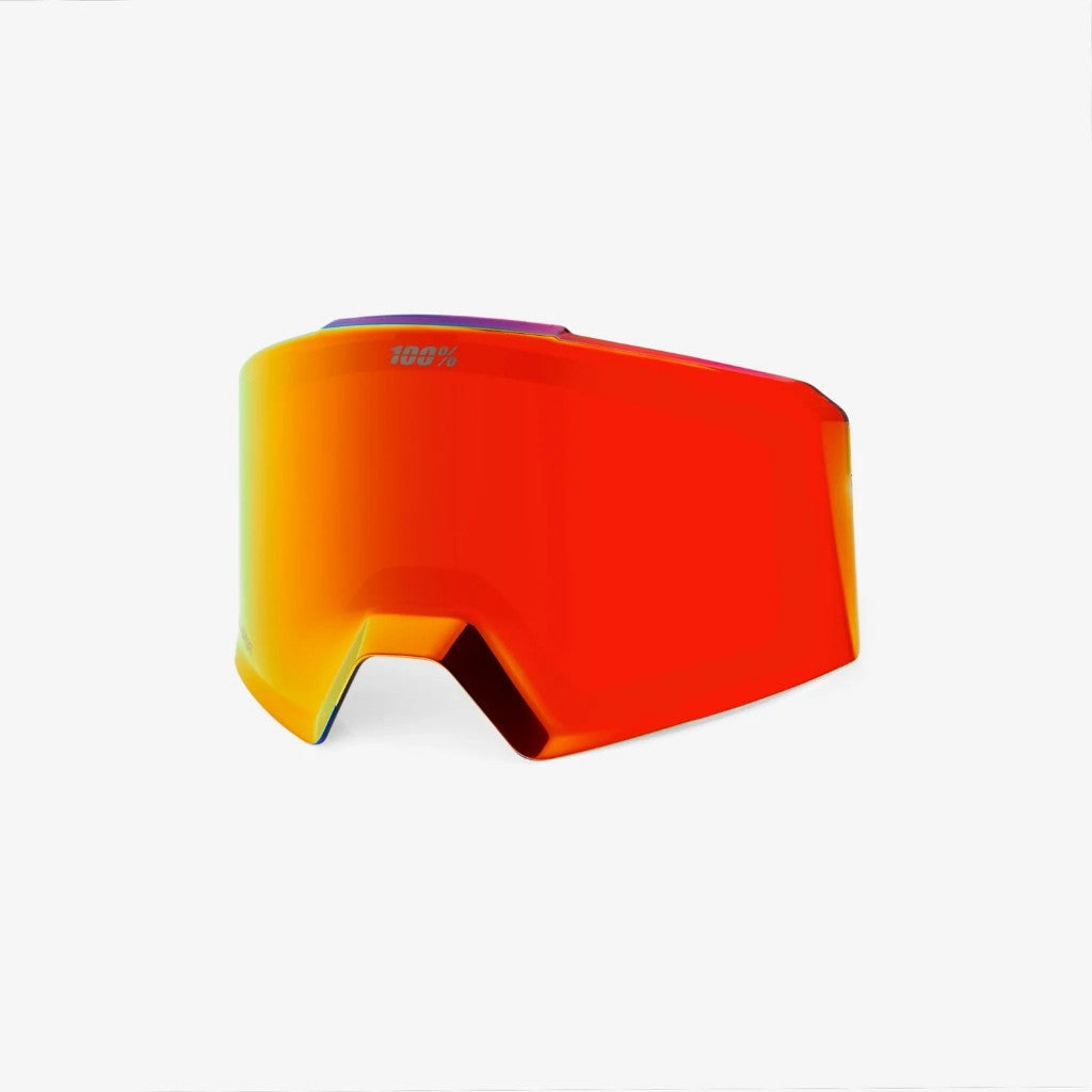 100% Norg Ski Replacement lens HiPER Vermilion-Rose/Red ML Mirror