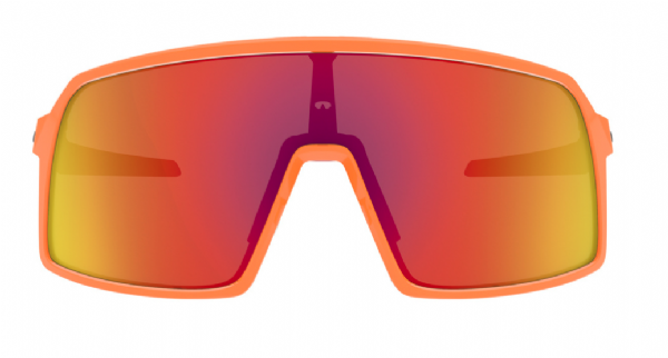 Oakley Custom Sutro S (extra klein) Atomic Orange/Prizm Ruby