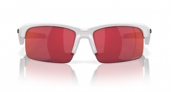 Oakley Capacitor Youth (Small) Polished White / Prizm Field