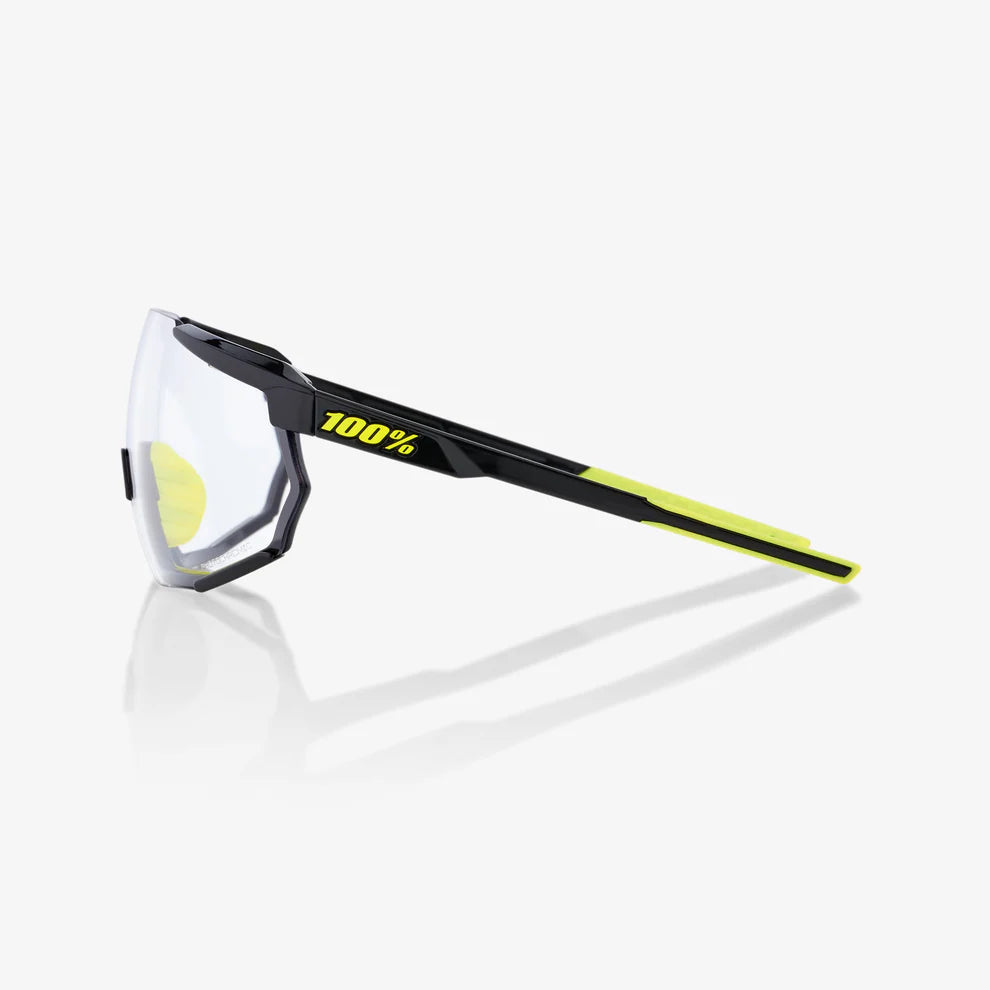 100% Racetrap 3.0 Gloss Black/ Photochromic