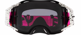 Oakley Airbrake MX Black Splatter/Dunkelgrau