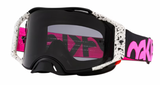 Oakley Airbrake MX Black Splatter/ Dark Grey