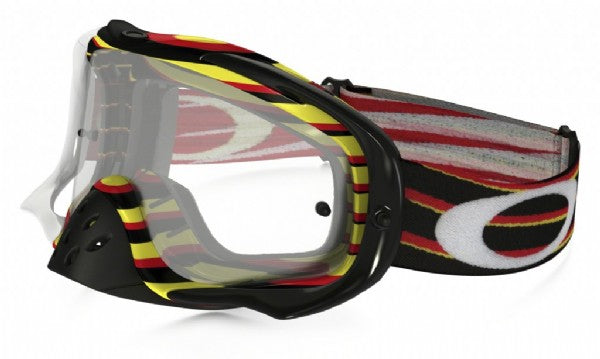 Oakley Crowbar MX Nemesis Rot Gelb/Klar