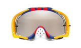 Oakley Crowbar MX Pinned Race Red Blue/ Black iridium & Clear