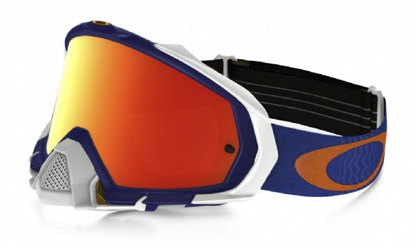 Oakley Mayhem Pro MX Shockwave Blue/ Fire Iridium