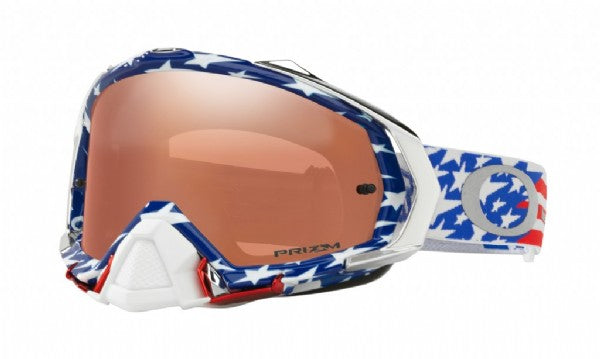 Oakley Mayhem Pro Troy Lee Design Glory Red White Blue/Prizm MX Black