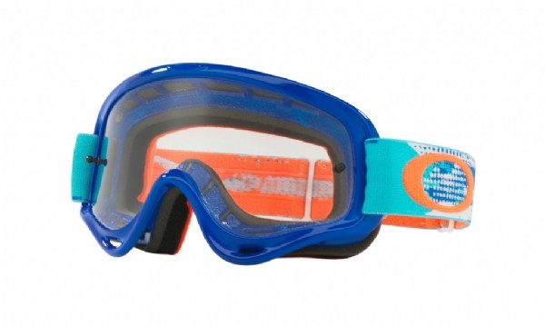 Oakley XS O-Frame MX Treadburn Orange Blau/Klar