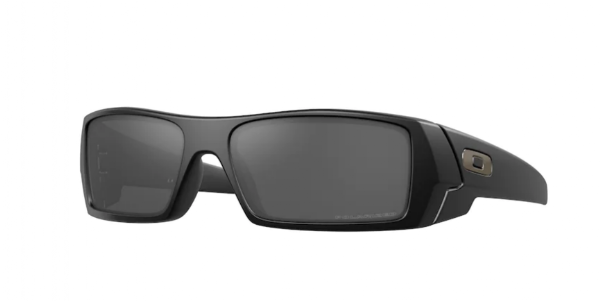 Oakley Gascan Mattschwarz/Schwarz Iridium Polarisiert