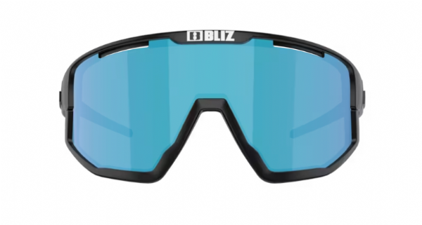 Bliz Fusion Sportbril Matte Black/ Smoke&Blue Mirror