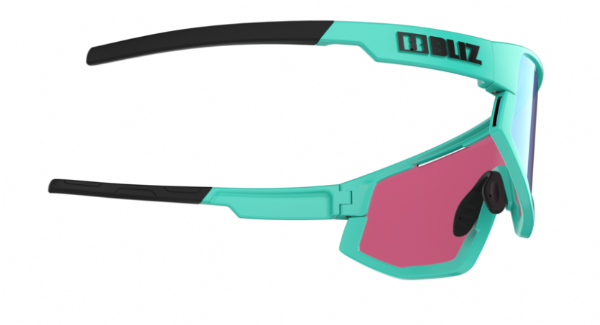 Bliz Fusion Sportbril Matt Truquoise/ Nano Optics Nordic Rose-Violet Blue Mirror