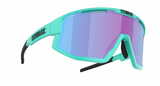 Bliz Fusion Sportbril Matt Truquoise/ Nano Optics Nordic Rose-Violet Blue Mirror