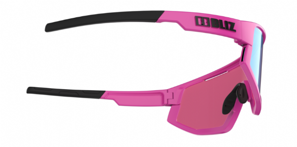 Bliz Fusion Sportbril Matte NeonRoze/ Nano Optical Nordic Rose Violet Blue Mirror