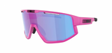 Bliz Fusion Sportbril Matte NeonRoze/ Nano Optical Nordic Rose Violet Blue Mirror