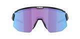 Bliz Breeze Sportbril Matte Black/Nano Optical Nordic Violet Blue Mirror