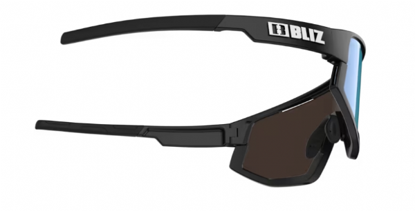 Bliz Vision Sportbril Matte Black/Nano Optics Nordic Photochromic Brown Blue Mirror