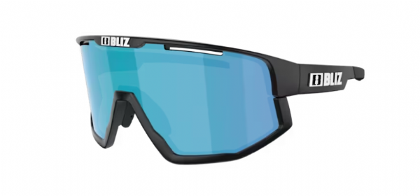 Bliz Vision Sportbril Matte Black/Nano Optics Nordic Photochromic Brown Blue Mirror