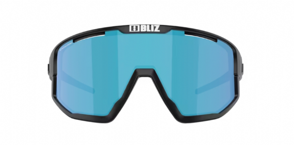 Bliz Vision Sportbril Matte Black/Nano Optics Nordic Photochromic Brown Blue Mirror