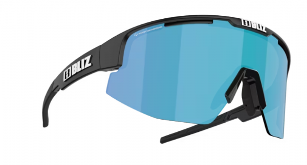 Bliz Matrix Sportbril Matte Black/Photochromic Nano Optics Brown Blue Mirror