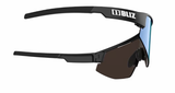 Bliz Matrix Sportbril Matte Black/Photochromic Nano Optics Brown Blue Mirror