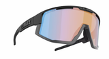 Bliz Fusion Matte Black/ Nano Optical Coral-Orange Blue Mirror