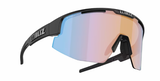 Bliz Matrix Small Sportbril Matte Black/ Nano Optics Nordic Orange Blue Mirror