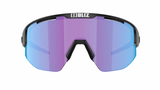 Bliz Matrix Small Sportbril Matte Black/ Nano Optics Nordic Rose-Violet Blue Mirror