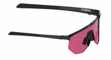 Bliz Hero Small Sportbril Matte Black/ Nano Optics Nordic Rose-Violet Blue Mirror