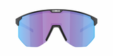 Bliz Hero Small Sportbril Matte Black/ Nano Optics Nordic Rose-Violet Blue Mirror