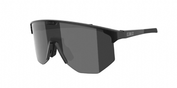 Bliz Hero Sportbrille Mattschwarz/Polarisierter Rauch &amp; Silberspiegel