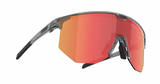 Sportbrille Bliz Hero, transparent, dunkelgrau/braun-rot verspiegelt