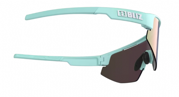 Bliz Matrix Kleine Sportbrille Mattpastellmint/Braun-Rose-Spiegel