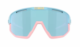 Bliz Fusion Sportbril Matte Pastel Blue/ Smoke-Iceblue Mirror